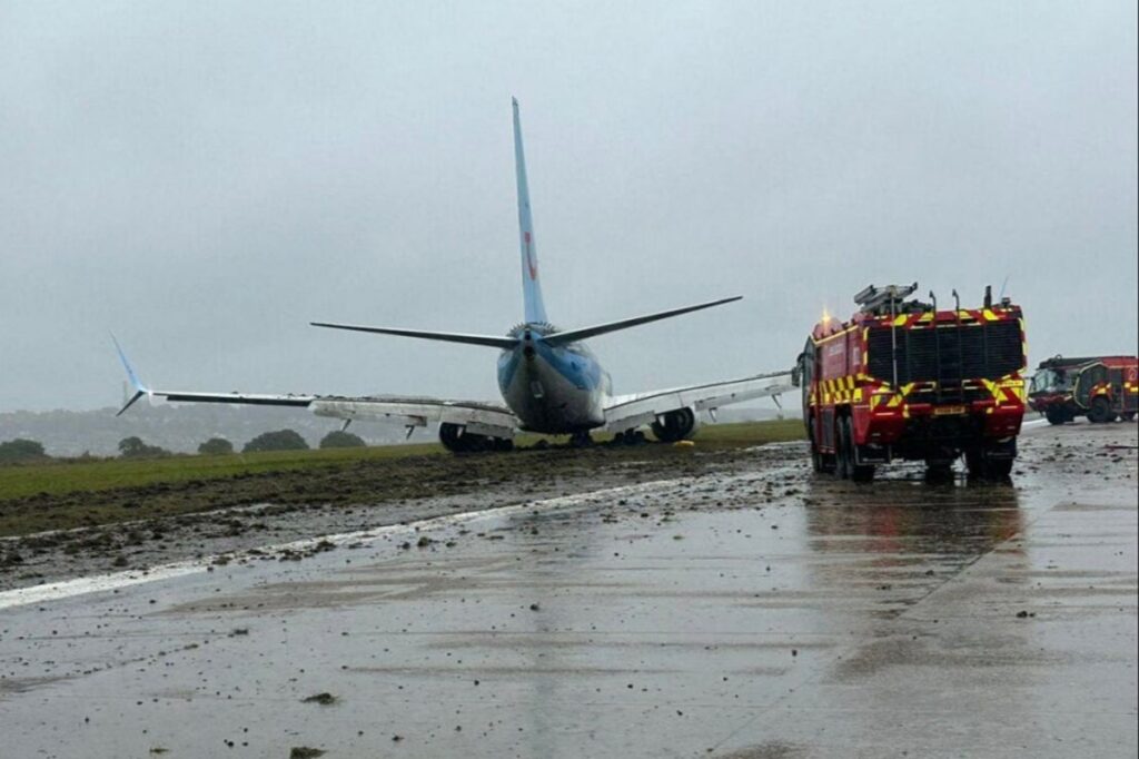 Tui flight suffered ‘catastrophic failure’ during landing at Leeds Bradford, investigation finds … from the Independent Natalie Wilson